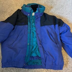 Vintage 70’s Columbia 2 in 1 Ski/Puffer Coat
